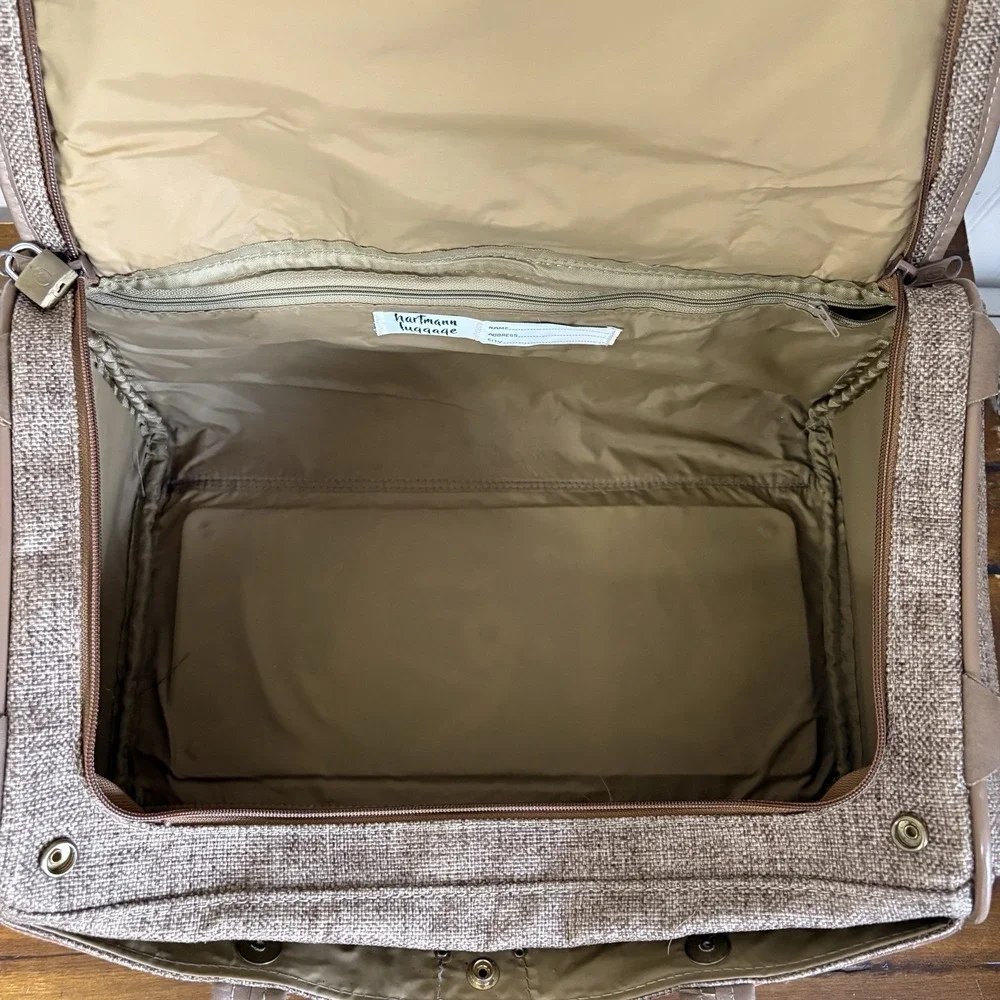Vtg Hartmann Tweed 17